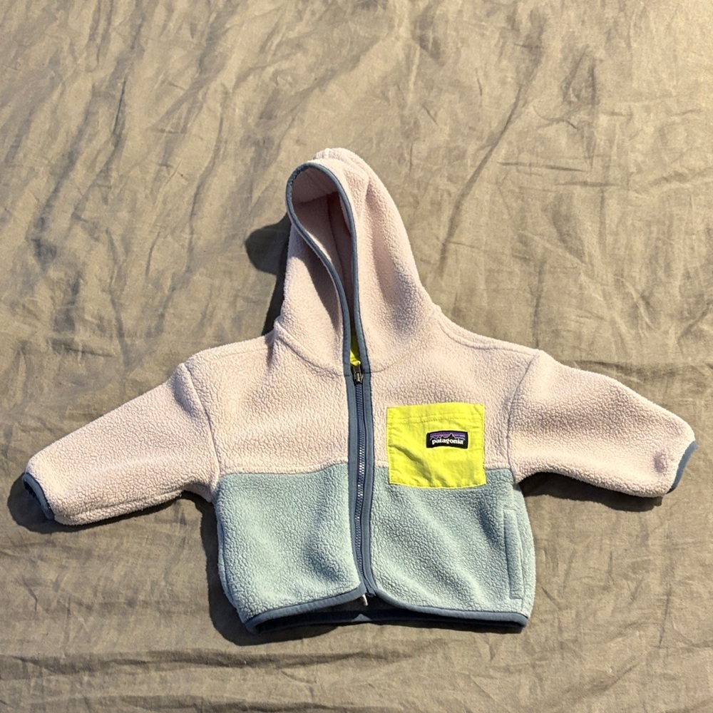 Patagonia Baby Synchilla Hoody 6-12M fleece